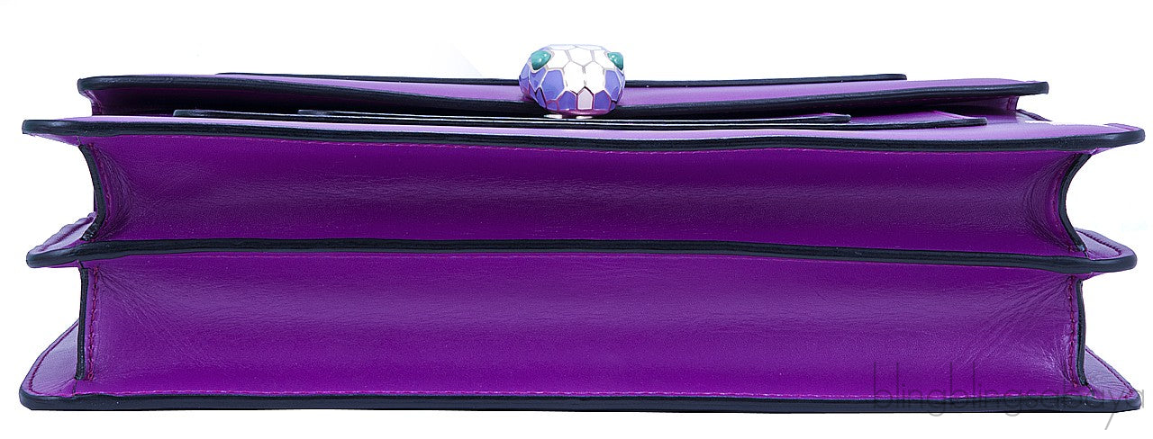 Serpenti Purple Shoulder Bag