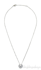 Amulette Pendant White Gold Diamond XS