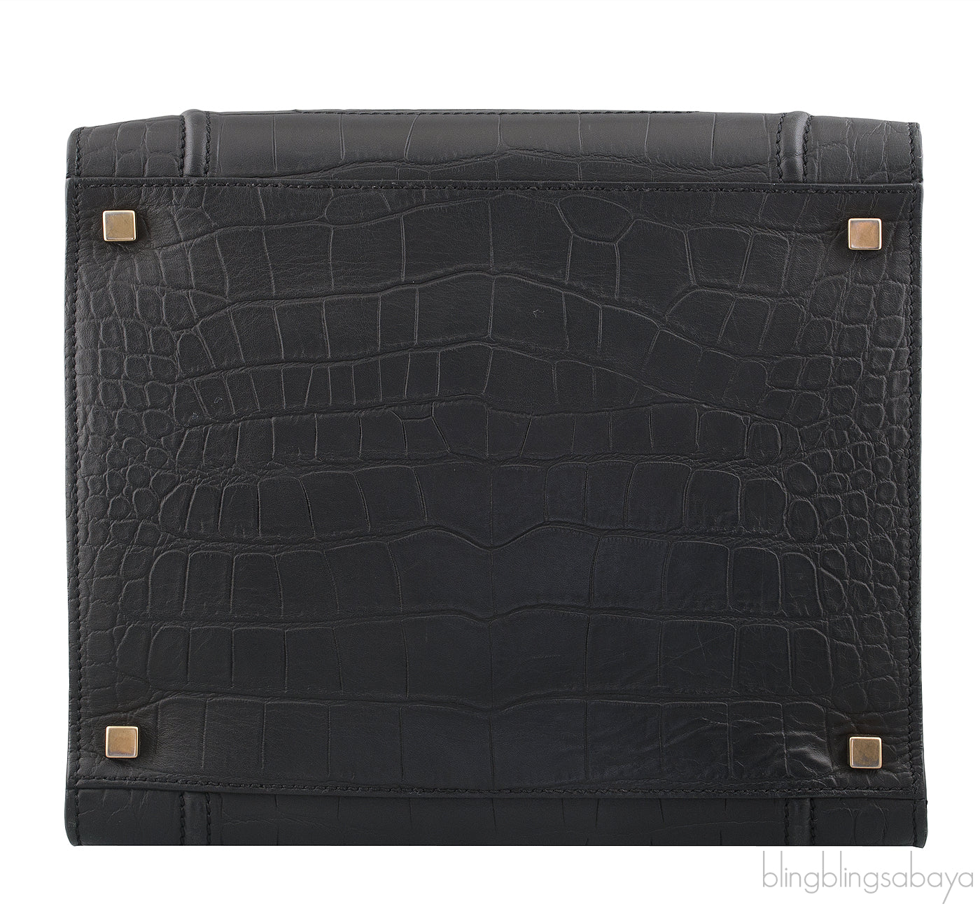 Phantom Black Croco Print