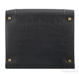 Phantom Black Croco Print