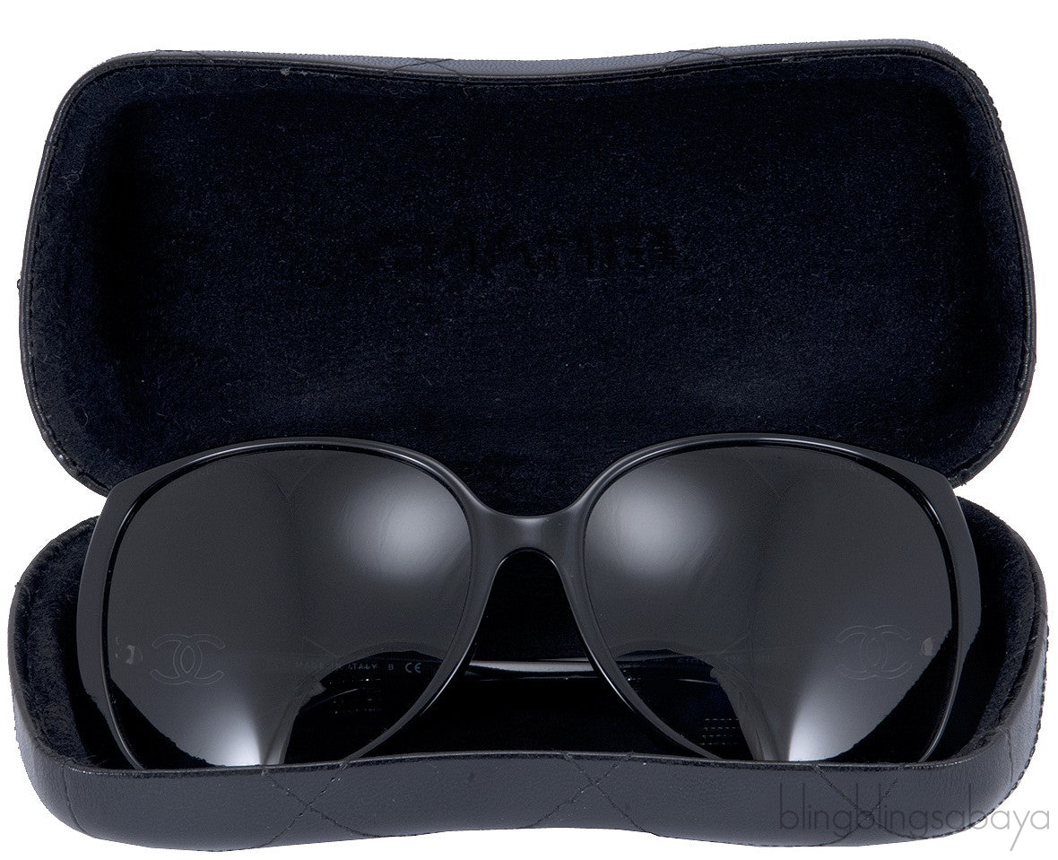 Black Oversized Sunglasses 5216