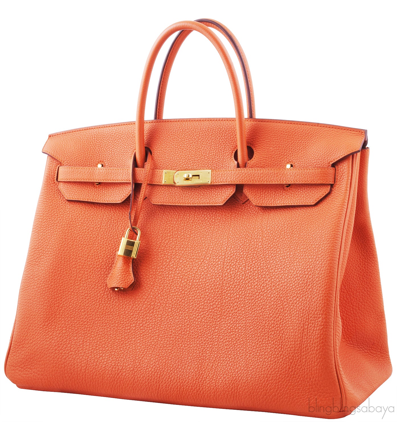 Birkin 40 Orange Togo  GHW