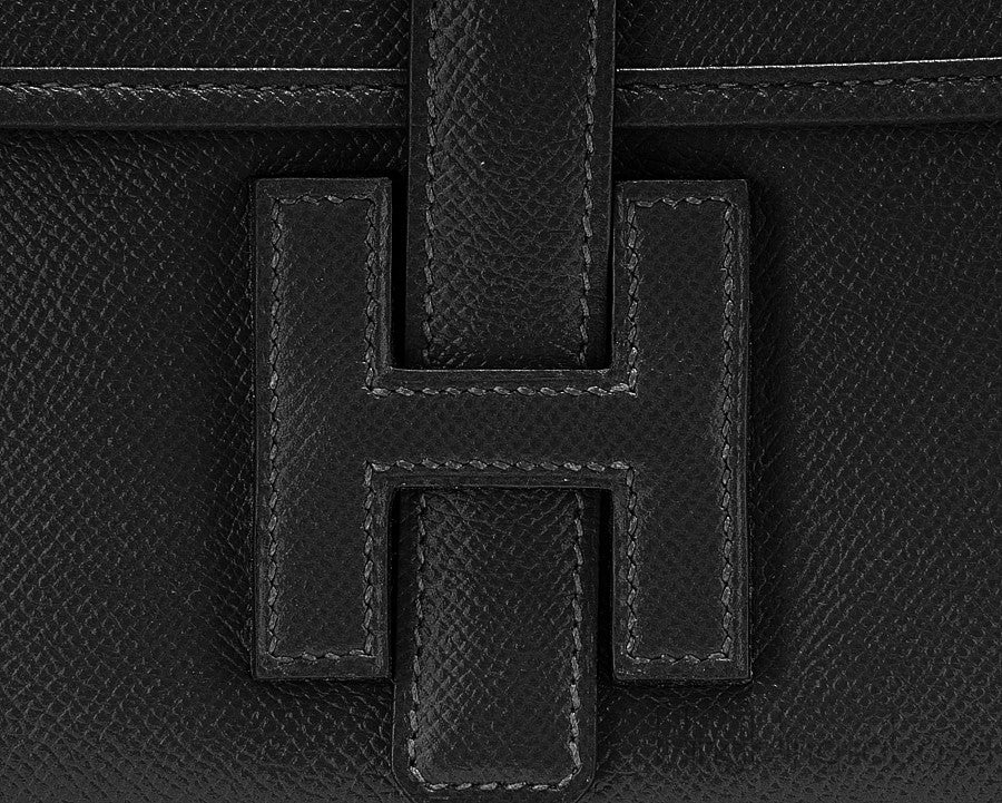 Jige Black Epsom Clutch GM