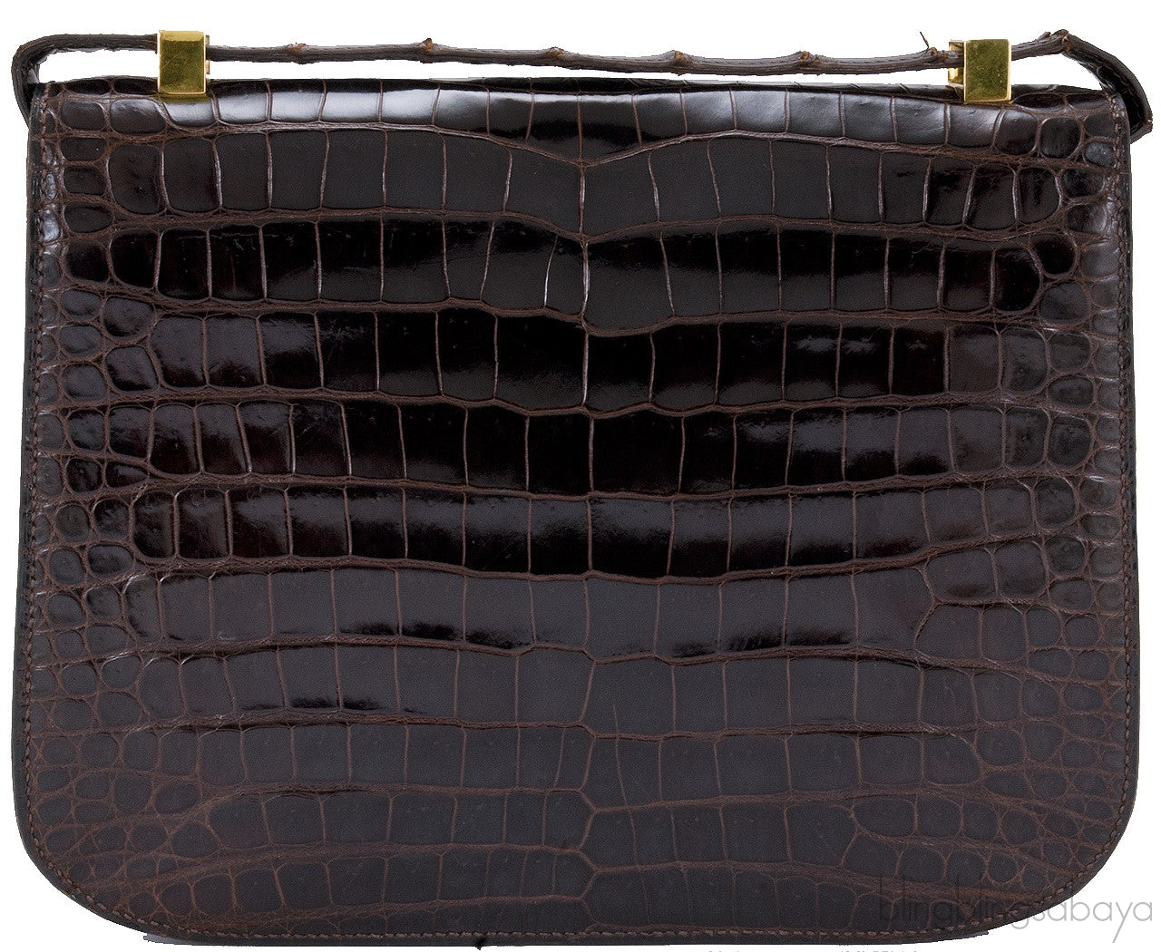 Vintage Constance Brown Crocodile