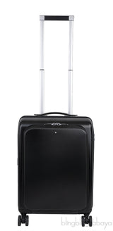 Montblanc Black Nightflight Trolley Luggage Bag
