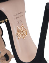 Sunset Art Deco Suede Pump