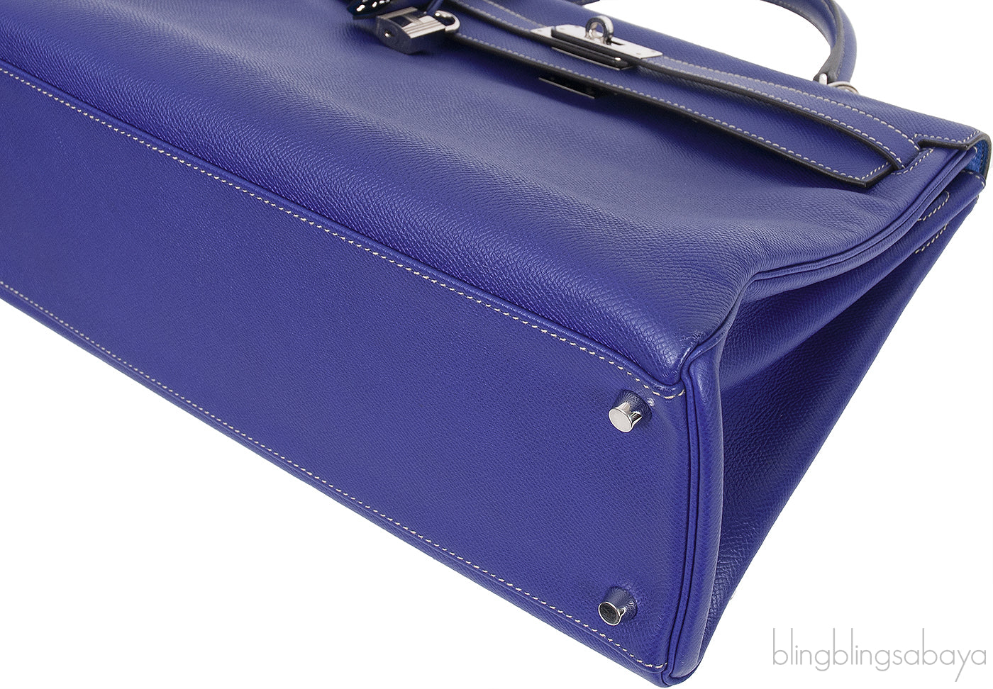 Kelly 35 Blue Iris Epsom Retourne PHW