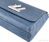 Twist MM Crocodile Shoulder Bag