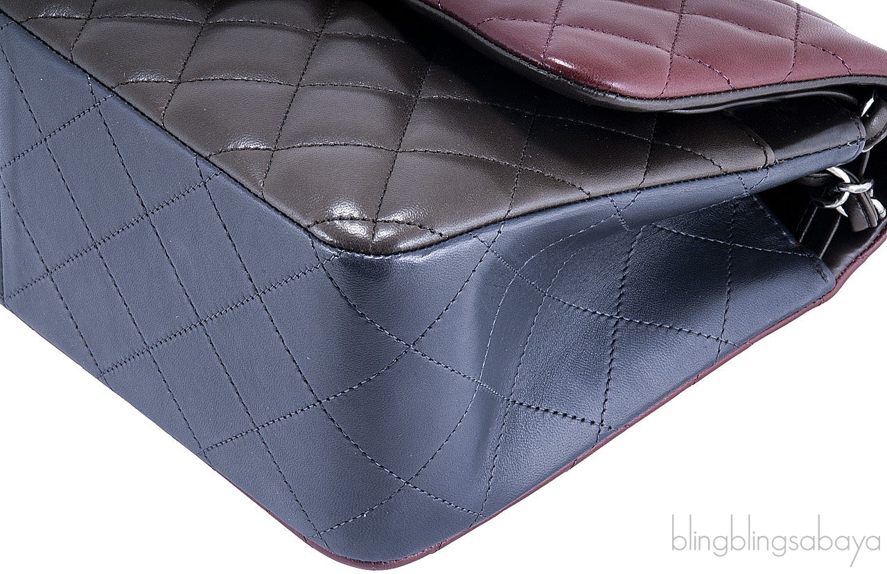 Tri-color Jumbo CC Flap Bag Ltd. Ed.
