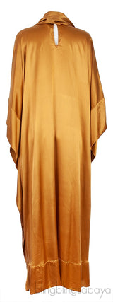 New Age Silk Kaftan Gown