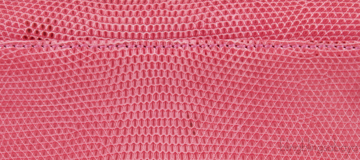 Pink Mini Lizard Lady Dior Shoulder bag