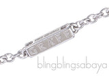 Small WG Diamond Round Pave Spiral Pendant