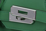 Birkin 30 Toile H Swift Vert Vertigo Ecru Noir PHW
