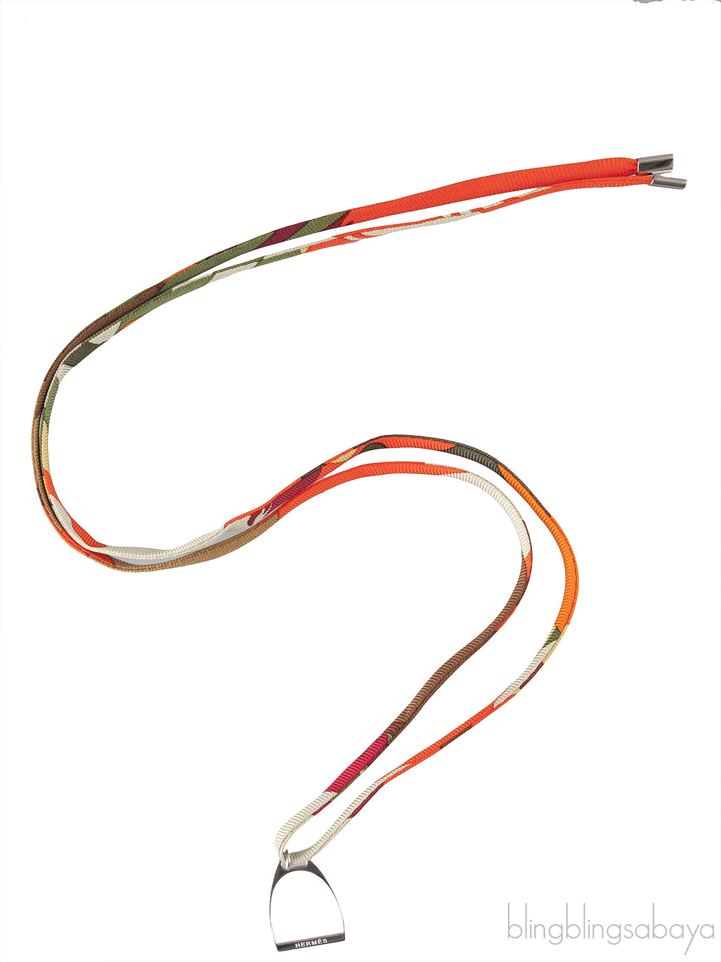 Multicolor Tourbillon Silk Necklace