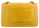 Yellow Crocodile Double Flap Jumbo