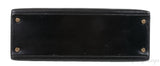 Vintage Kelly 32 Black Box Sellier GHW