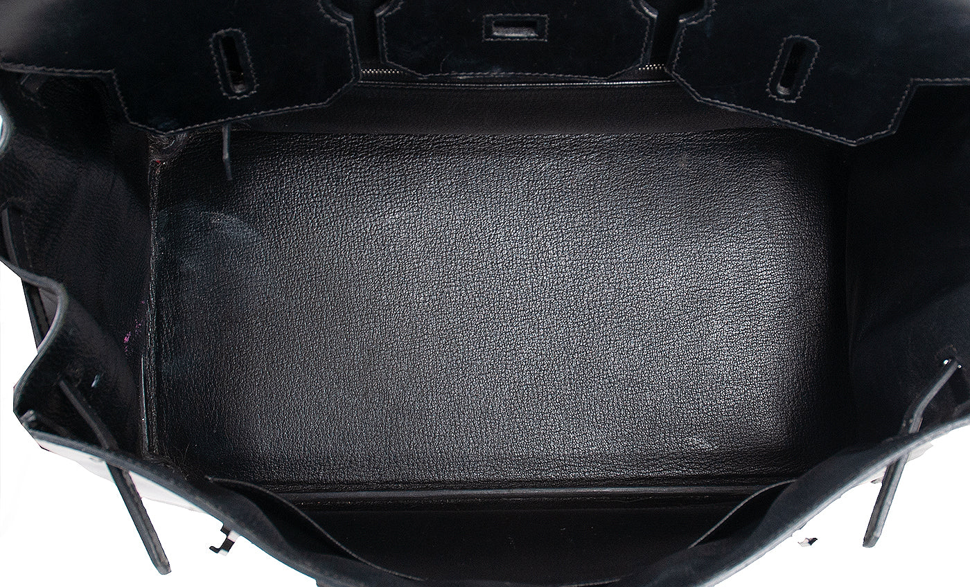 Birkin 35 So Black Box Limited Edition Ruthenium Hardware