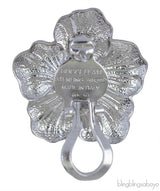 Buccellati Blossoms Gardenia Silver and Vermeil Button Earrings