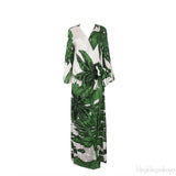 Gulf of Guinea Printed Wrap Dress