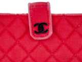 Velvet Orange Small Clutch w/ Chain
