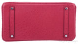 Birkin 35 Ostrich Bougainvillier
