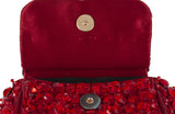 Micro Sicily Crystal-Embellished Cross-Body Bag