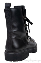 Black Berenice Combat Boots
