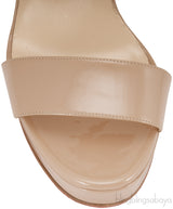Nude Ankle Strap Sandals
