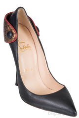Black & Red Huguetta Heels