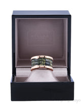 B.Zero1 Rose Gold Marble Ring