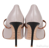 Maureen 100 Beige Grey & Brown Heels