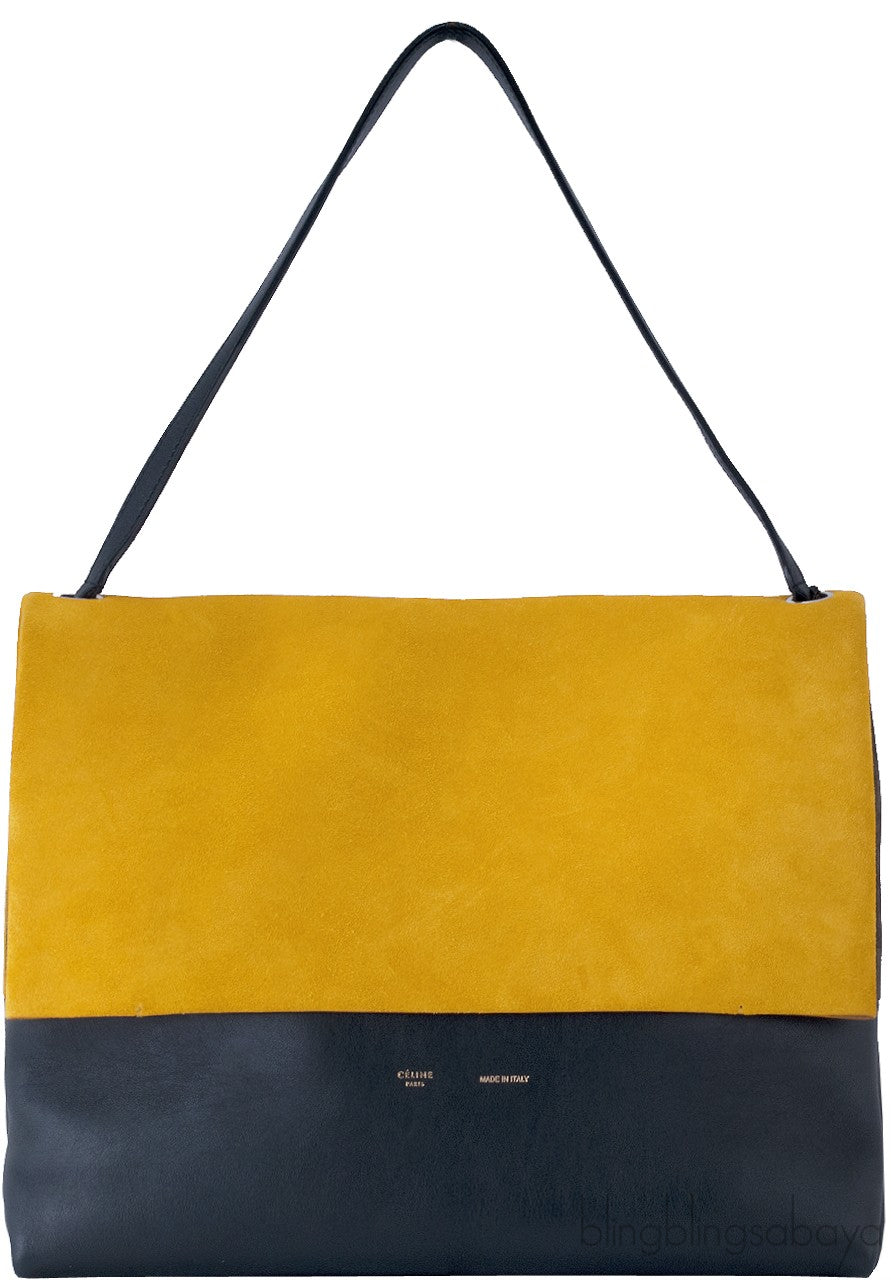 Tri-color All Soft Shoulder Bag