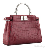 Red Micro Crocodile Peekaboo