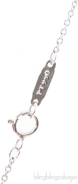 Petals Key Diamond Necklace
