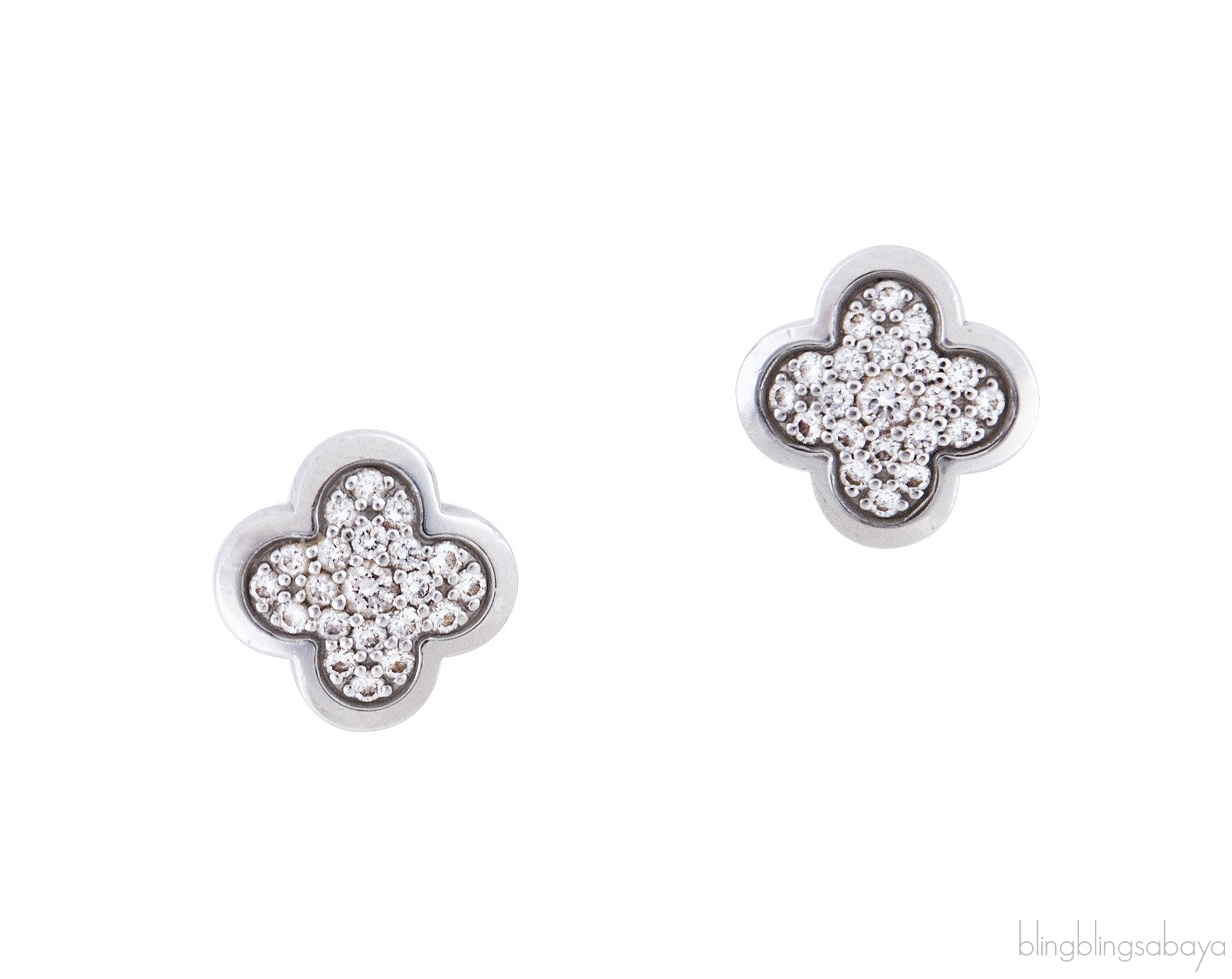 Pure Alhambra Ear Studs
