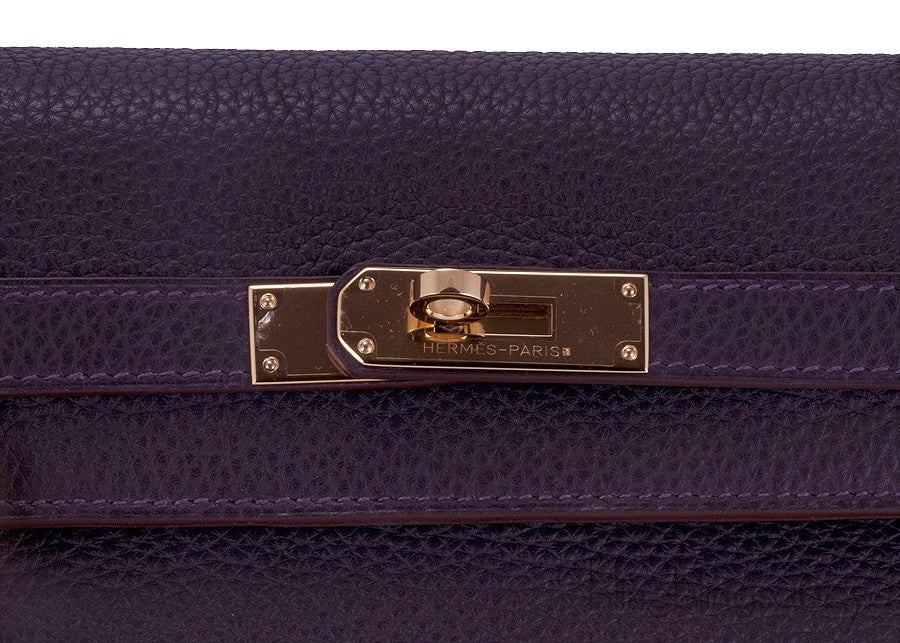 Kelly 35 Raisin Togo Retourne GHW