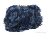 Alexander McQueen Skull Fabric Embellished Hard Clutch