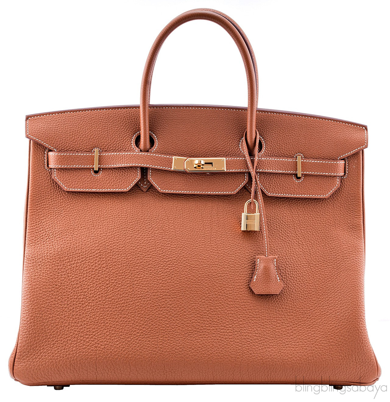 Birkin 40 Gold Taurillon Clem
