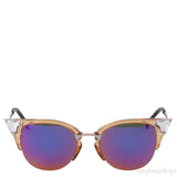 Fendi FF0041/s Peach Cat Eye Sunglasses