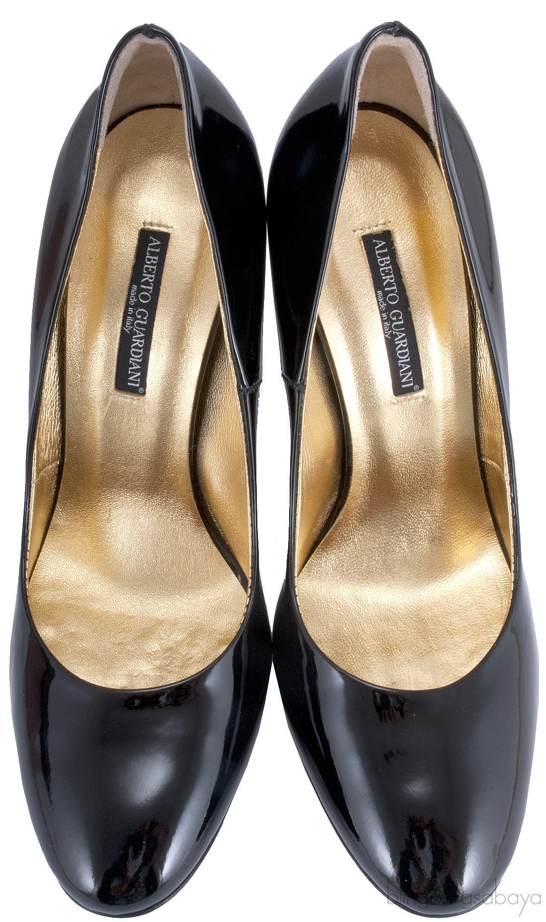 Black Patent Lipstick Heels