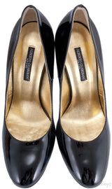 Black Patent Lipstick Heels