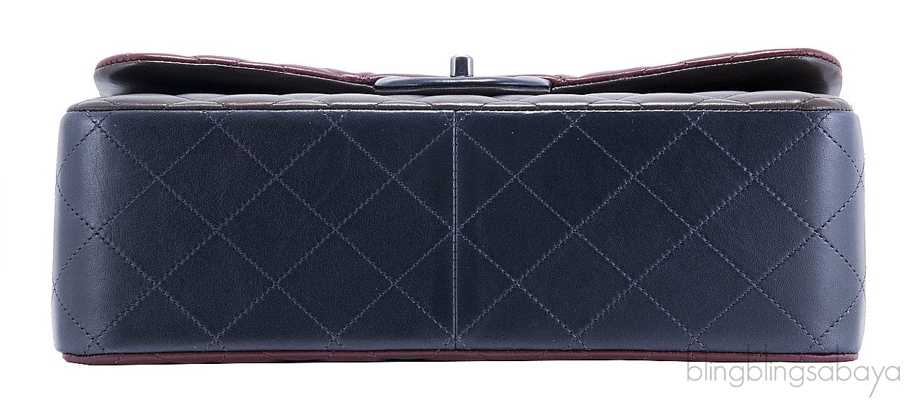 Tri-color Jumbo CC Flap Bag Ltd. Ed.