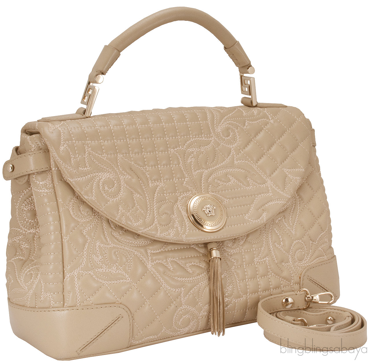Altea Quilted Barocco Vanitas Bag