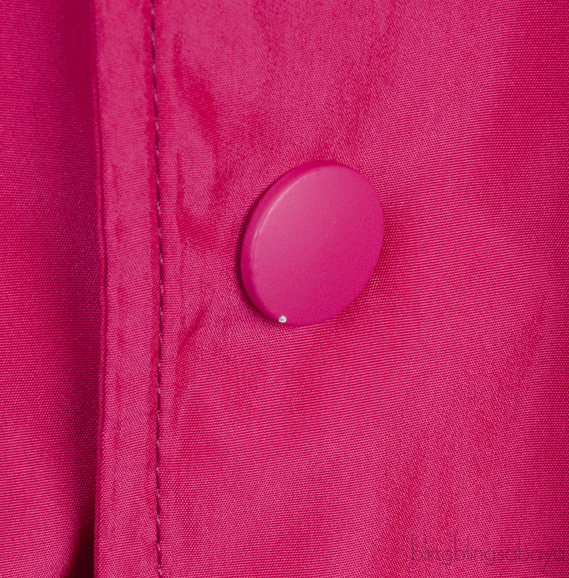 Fuchsia Pink Logo Hoodie Windbreaker