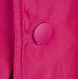 Fuchsia Pink Logo Hoodie Windbreaker