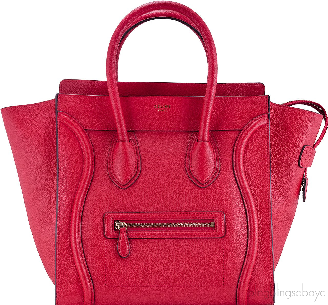 Mini Luggage Coquelicot Red