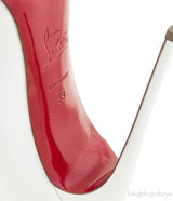 White Patent Pigalle Pump
