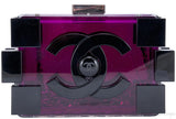 LEGO Purple Plexiglass Clutch Bag
