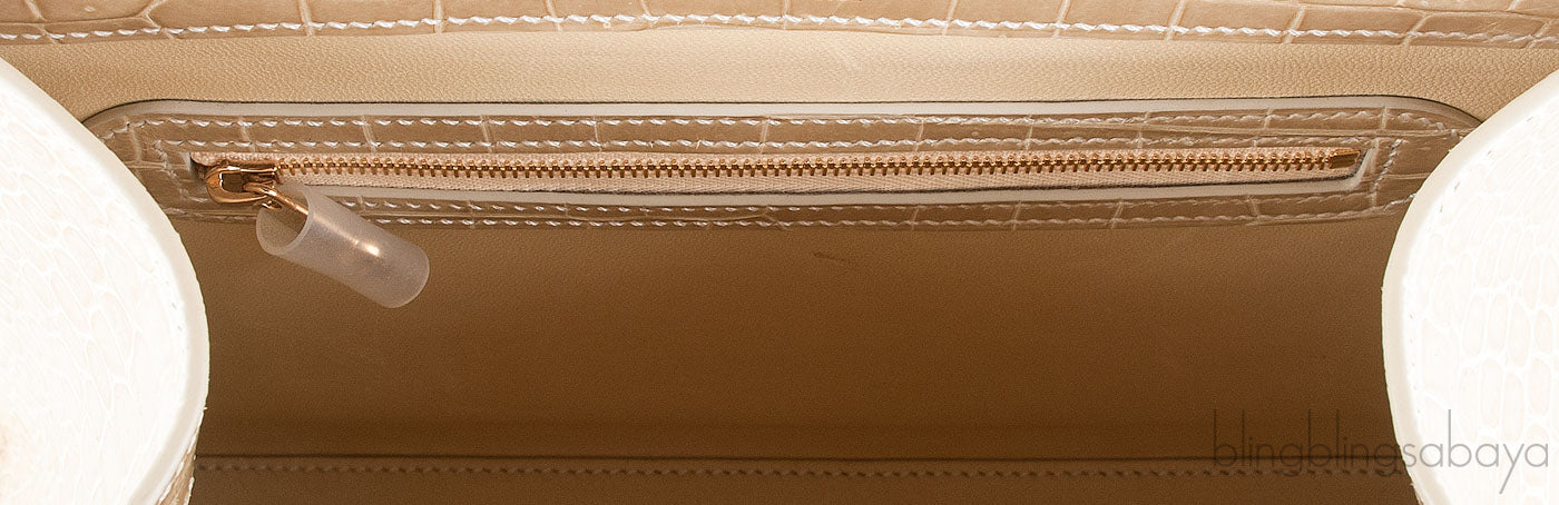 Saigon Beige Crocodile PM