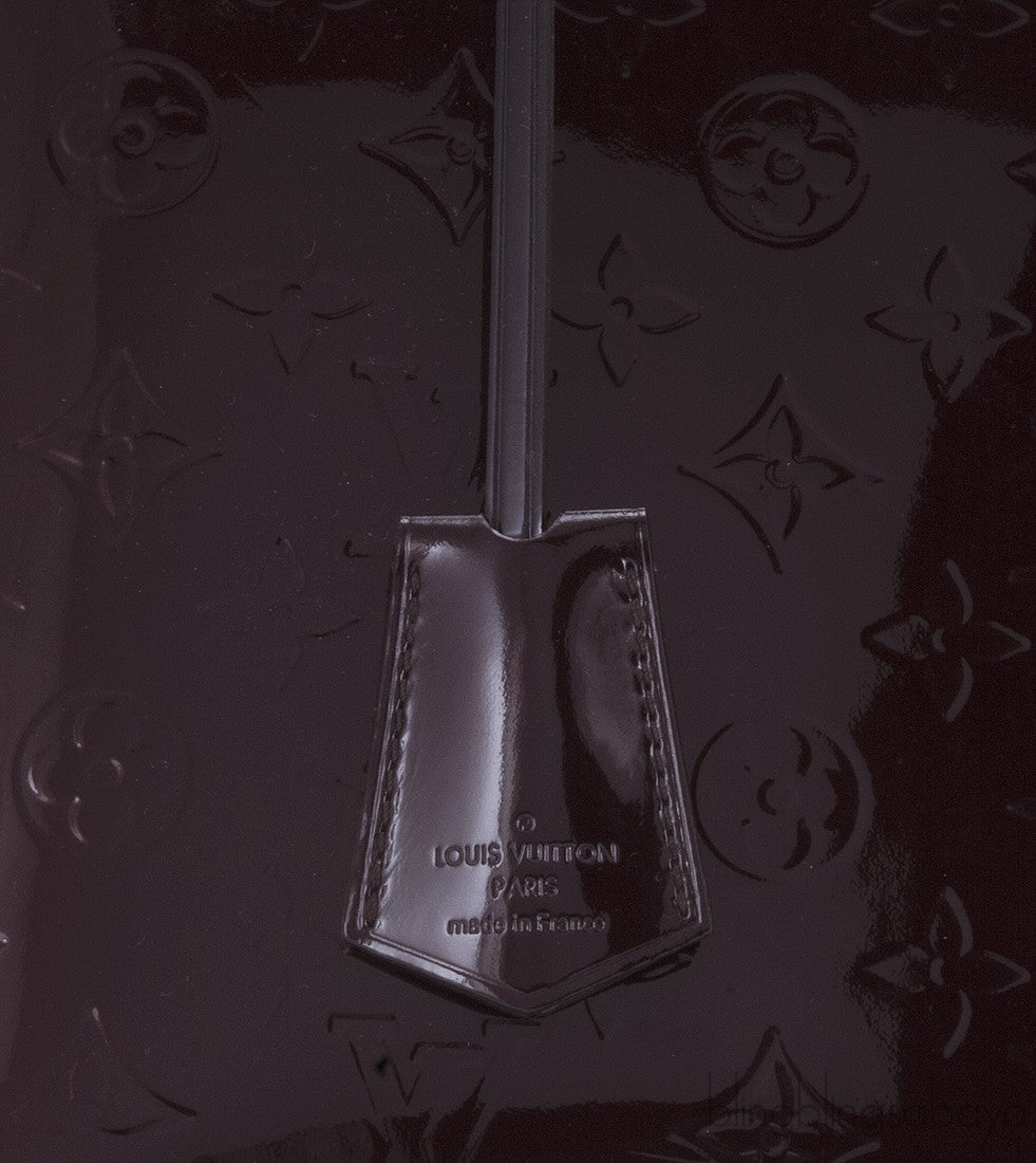 Alma MM Monogram Vernis Amarante